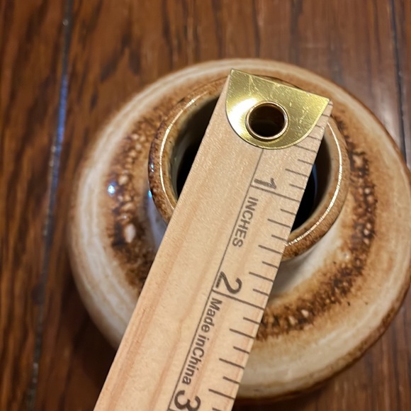 Mid-Century Modern Zaalberg Pottery Holland Small Earthenware Neutral Vase - Picture 5 of 9